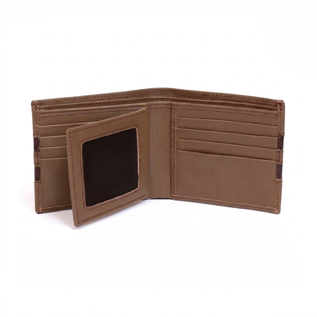 Strata Croc Mocha Bifold