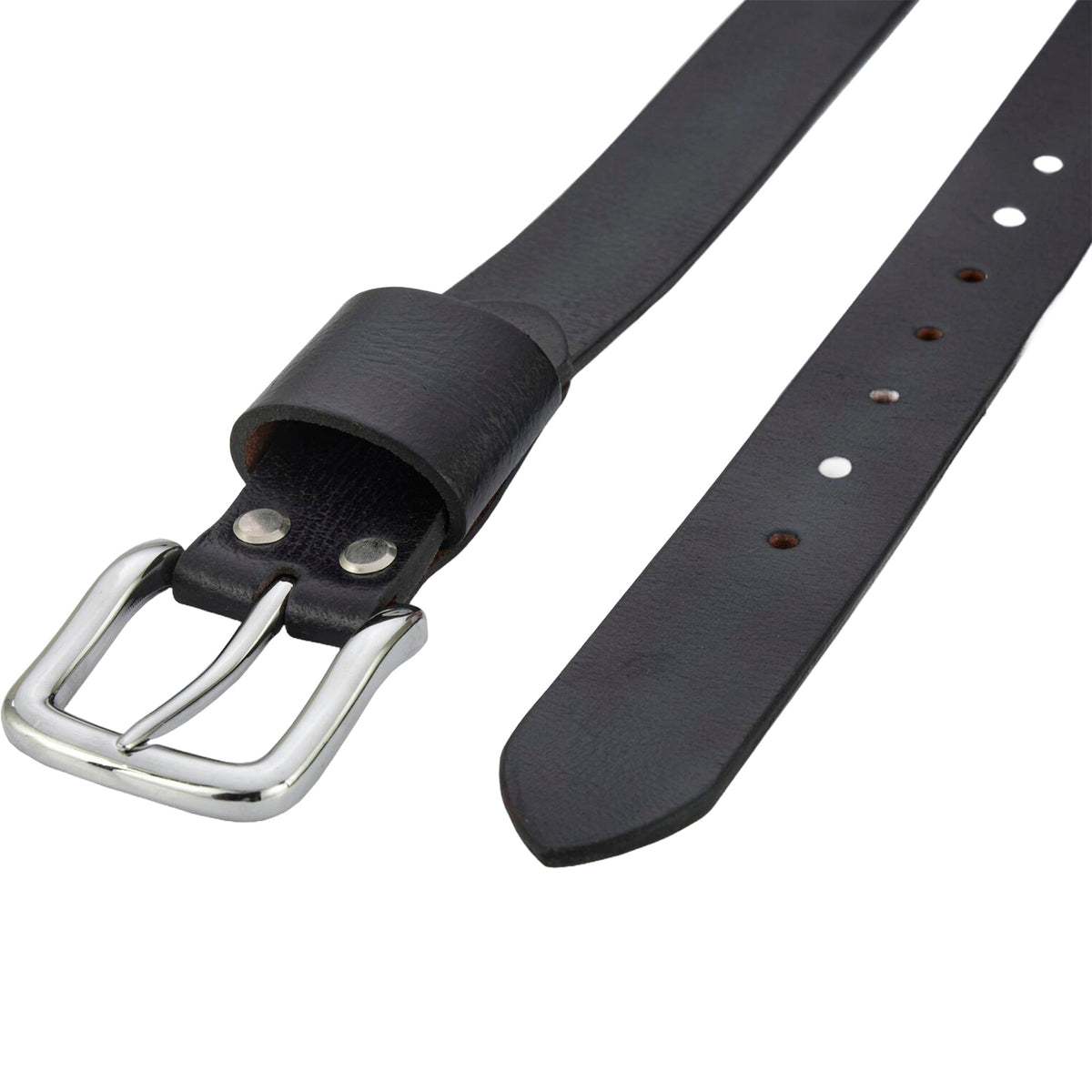 Apex Royal Blue-Black Tone Leather Belt