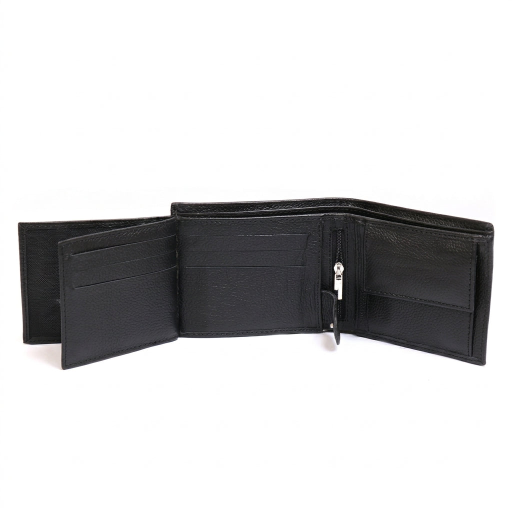 Matrix Zip Black Bifold