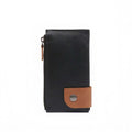 Vantage Tan Black Long Wallet